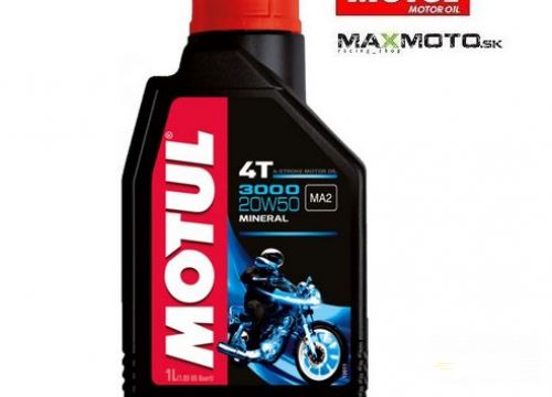 Olej MOTUL 3000 4T 20W50 1L