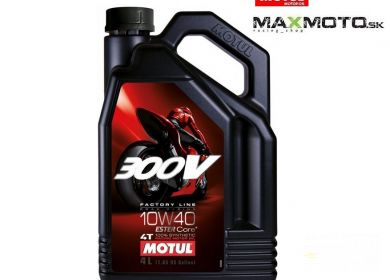 Olej MOTUL 300V 10W40 4T 4L FACTORY LINE ROAD