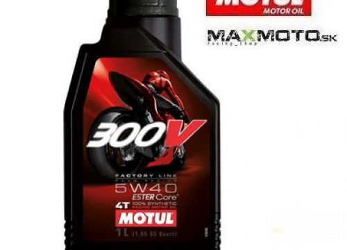 Olej MOTUL 300V 4T 5W40 1L FACTORY LINE ROAD