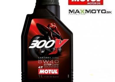 Olej MOTUL 300V 4T 5W40 1L FACTORY LINE ROAD