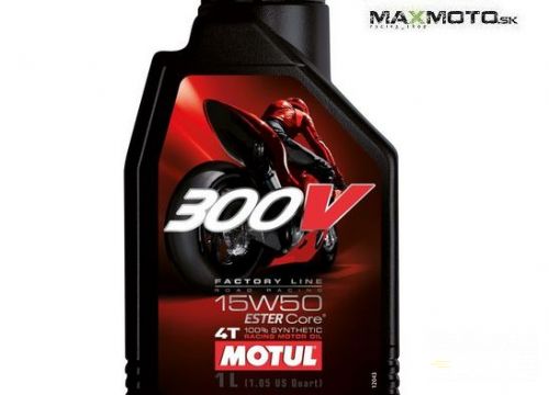Olej MOTUL 300V 4T 15W50 1L FACTORY LINE ROAD