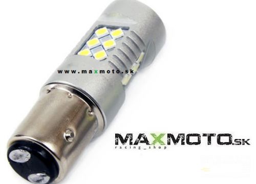 LED autožiarovka CANBUS 24SMD 1157 P21/5W - dvojvláknová