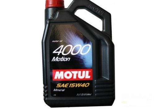 Olej MOTUL 4000 MOTION 15W/40 5L miner.