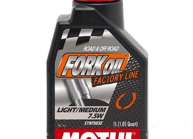 Tlmičový olej MOTUL FORK OIL FACTORY LINE 7,5W 1L MEDIUM