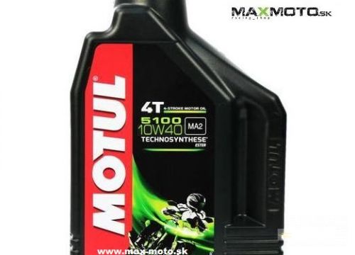 Olej MOTUL 5100 4T ESTER 10W40 2L