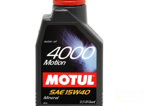 Olej MOTUL 4000 MOTION 15W/40 1L  miner.