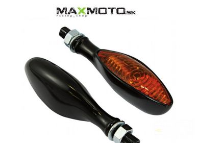 LED smerovky na motorky Oxford OF370 12V, 6W čierny