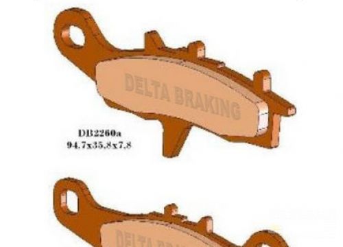 Brzdové obloženie KAWASAKI 450, 650, 700, SUZUKI 700, KH349