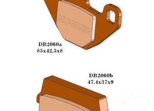 Brzdové obloženie DELTA POLARIS 200 Phoenix, Sawtooth, CAN-AM