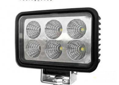 LED prídavné svetlo TECH 6LED 1350lm 18W 12/24V - pracovné