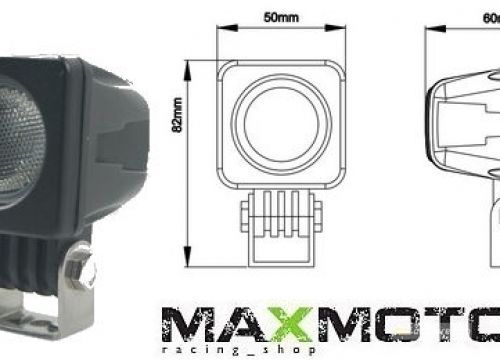 LED prídavné svetlo L0078 800Lm, Cree LED