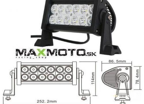 LED panel LB0025, 2800Lm, 36W, 12LED, 252mm