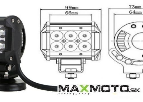 LED panel LB0031, 18W, 99mm, 1800Lm