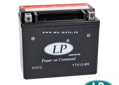 Batéria LP YTX12-BS L 12V, 10AH, 152x88x131