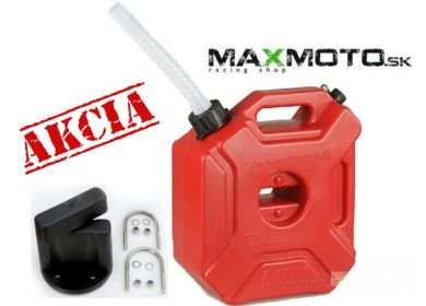 Kanister na palivo pre štvorkolky 5L s úchytom, AKCIA