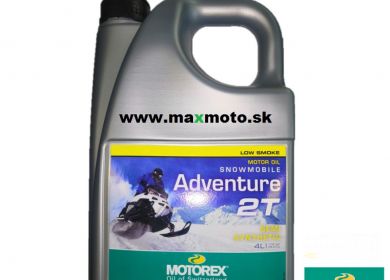 Olej MOTOREX SNOWMOBILE Adventure 2T, 4L
