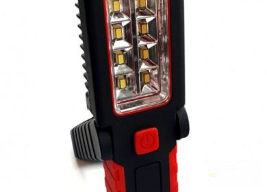 Prenosné LED svetlo, 10+4 LED, 3 x AA 1.5V