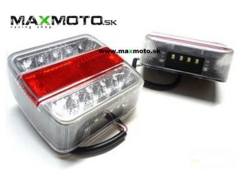 Zadné LED svetlo L1070-BL, 14xLED, 12V