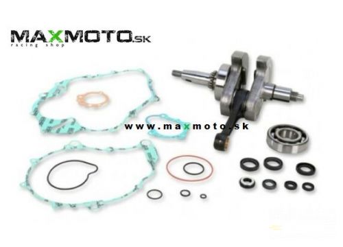 Kľukový hriadeľ YAMAHA Raptor 660, ložiská, tesnenia a guferá