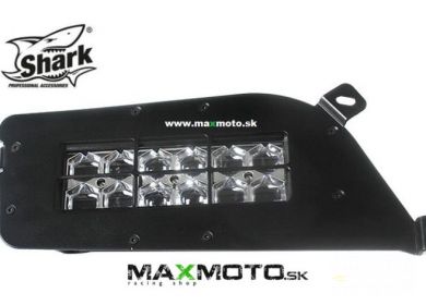 Sada LED svetlometov Shark s podsvietením pre POLARIS