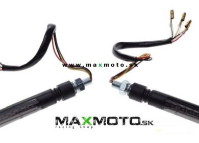 Smerovky pre štvorkolky/ motorky, LED obrysové a brzdové svetlo 3 in 1, čierne