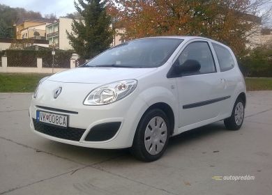 Renault Twingo 1,5 dCi 2009, polárna biela, spotreba 3,5l