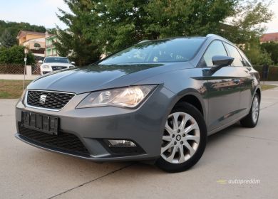 Seat Leon 2016 1,6TDi 110k Business, tempomat; šedá metalíza