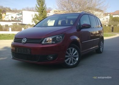 VW Touran Highline 10/2011, 2,0TDI DSG, panorama, 7 sedadiel