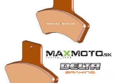 Brzdové obloženie DELTA LINHAI 260/ 300, zadné, 22111