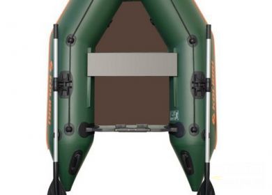 KOLIBRI KM-200P nafukovací čln s pevnou skladacou podlahou - zel