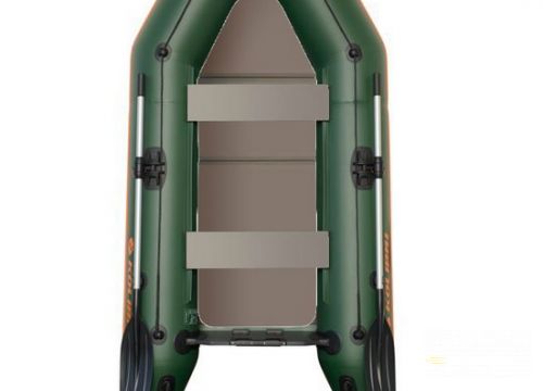 KOLIBRI KM-280P nafukovací čln s pevnou skladacou podlahou - zel