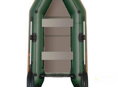 KOLIBRI KM-330P nafukovací čln s pevnou skladacou podlahou - zel