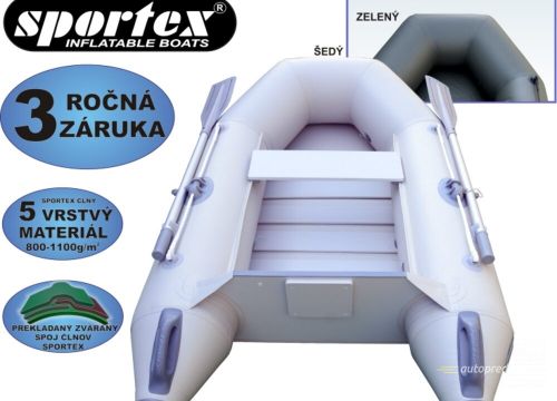 SPORTEX SHELF 200 lamelová podlaha - šedý