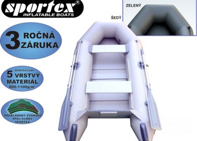 SPORTEX SHELF 250 lamelová podlaha - šedý