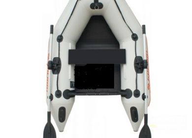 KOLIBRI KM-200P nafukovací čln s pevnou skladacou podlahou sivý