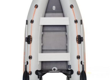 KOLIBRI KM-300DL nafukovací čln s pevnou skladacou podlahou-sivý