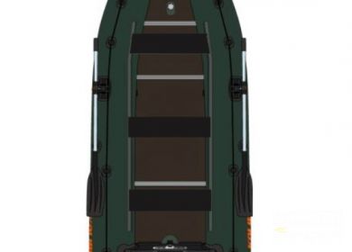 KOLIBRI KM-400 DSL, vystužená drevená podlaha - zel