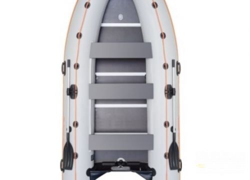 KOLIBRI KM-400 DSL, vystužená hliníková podlaha - sivý