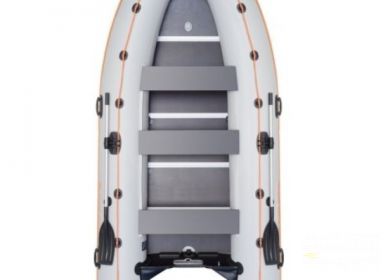 KOLIBRI KM-450 DSL, vystužená hliníková podlaha - sivý