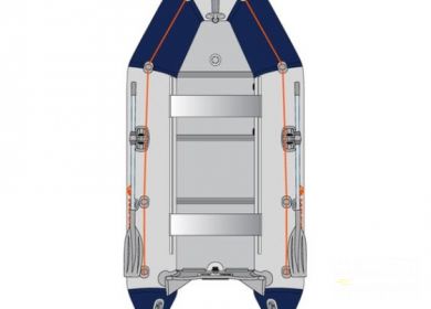 Kolibri KM-300 D šedo modrý, vystužená drevená podlaha