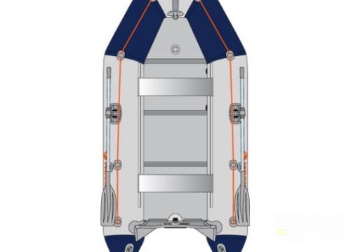Kolibri KM-330 D šedo modrý, vystužená drevená podlaha