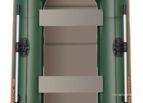 Kolibri KM-280 D nafukovací čln zelený, nafukovací kýl, pevná po