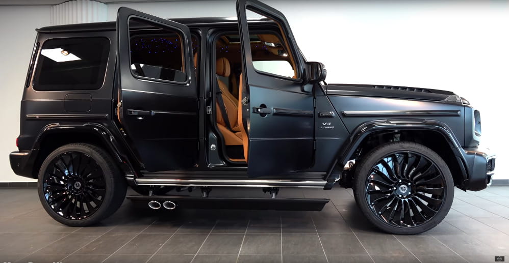 2022 Mercedes G WAGON G63 HOFELE | G Class AMG Black Sport Review Interior